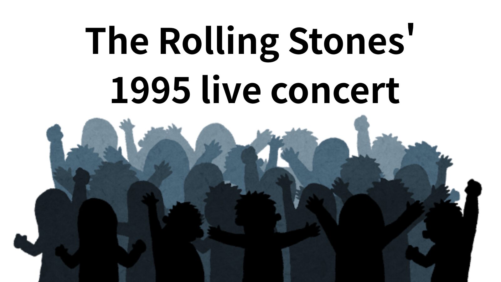 The Rolling Stones' 1995 live concert