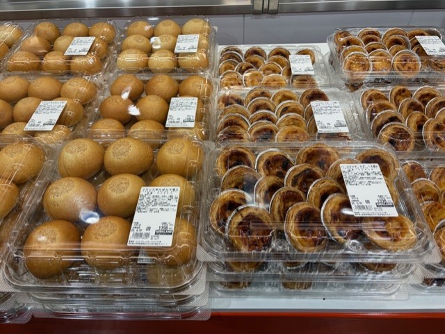 コストコの新作フランスアンパンやパステルデナタなどスイーツ系ベーカリーと店頭価格